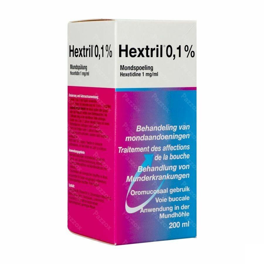 Hextril 0,1% Mondspoeling 200ml