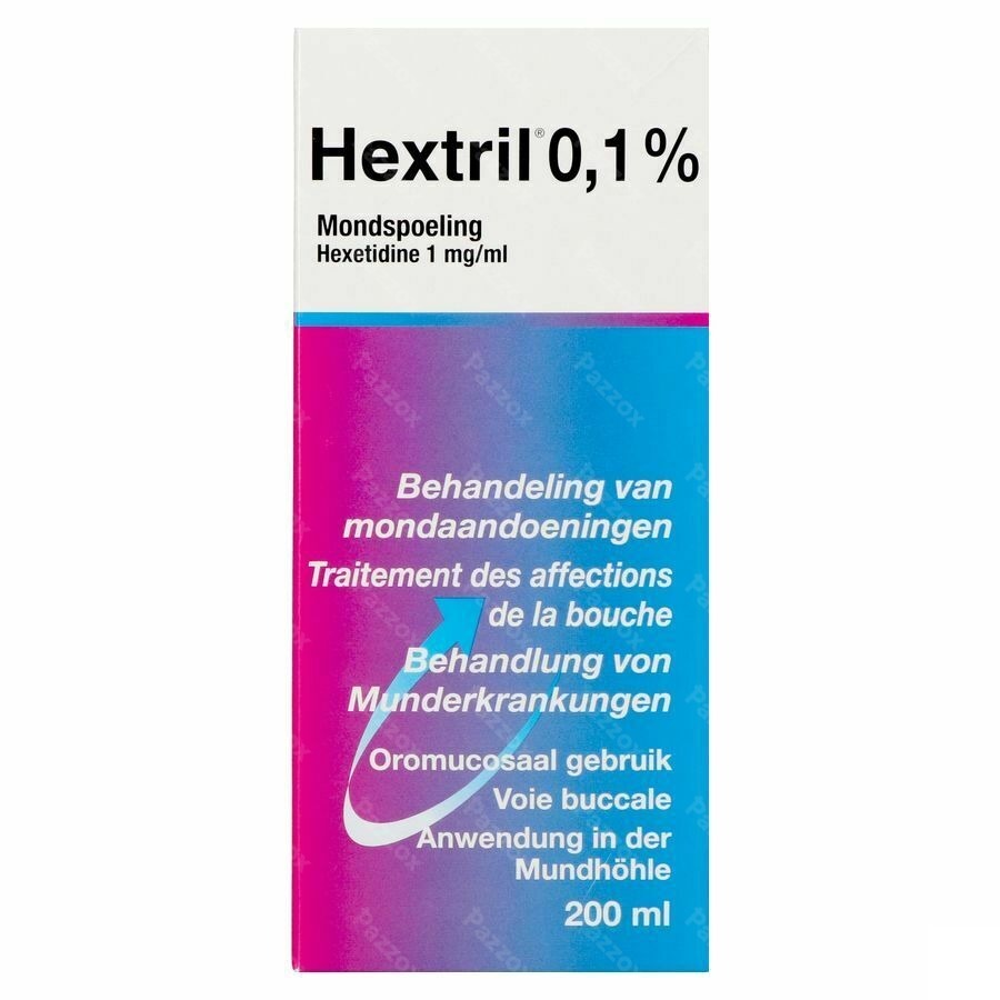 Hextril 0,1% Mondspoeling 200ml