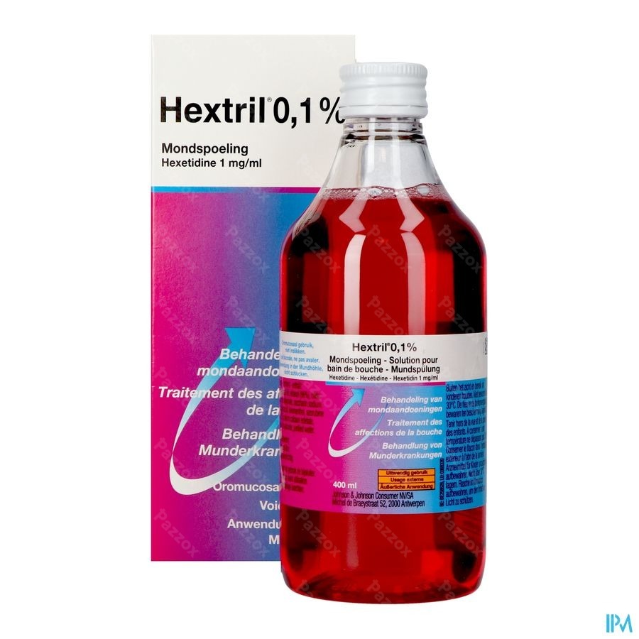 Hextril 0,1% Mondspoeling 400ml