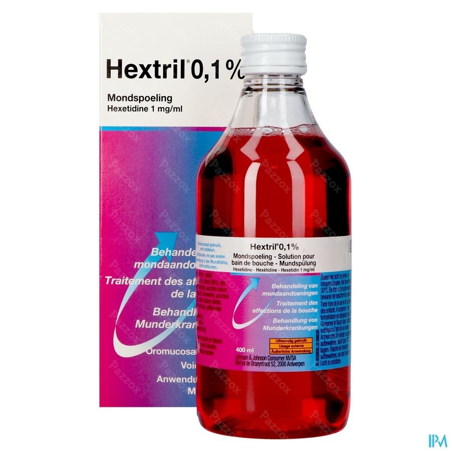 Hextril 0,1% Mondspoeling 400ml