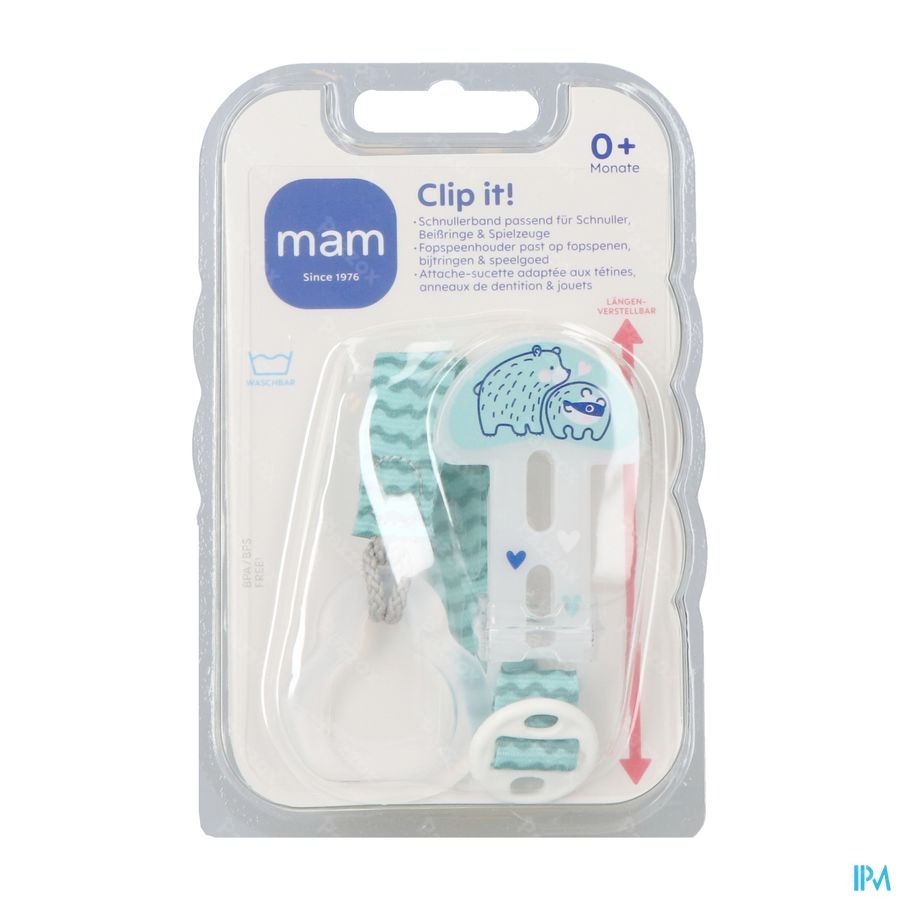 Mam Clip It! Pure Fopspeenhouder