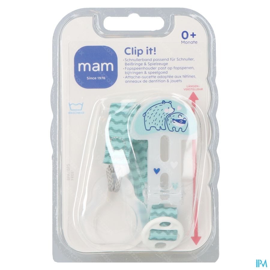 Mam Clip It! Pure Fopspeenhouder