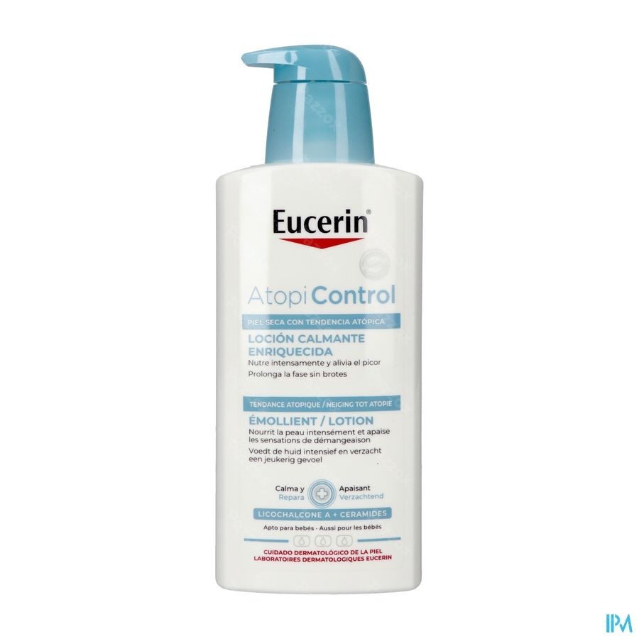 Eucerin AtopiControl Lotion Droge Huid met neiging tot Atopie met pomp 400ml
