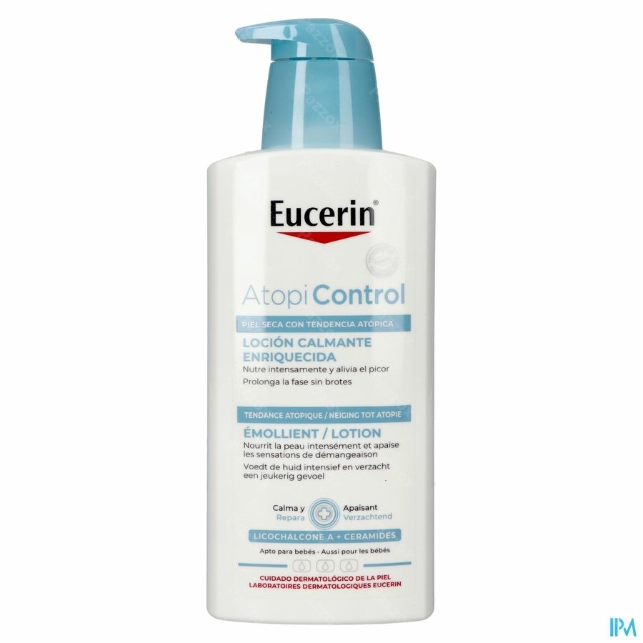 Eucerin AtopiControl Lotion Droge Huid met neiging tot Atopie met pomp 400ml
