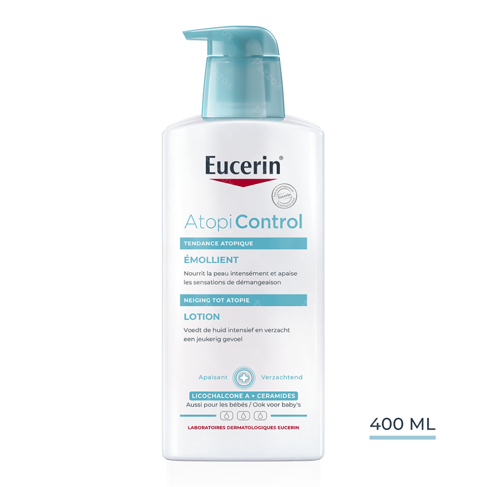 Eucerin AtopiControl Lotion Droge Huid met neiging tot Atopie met pomp 400ml