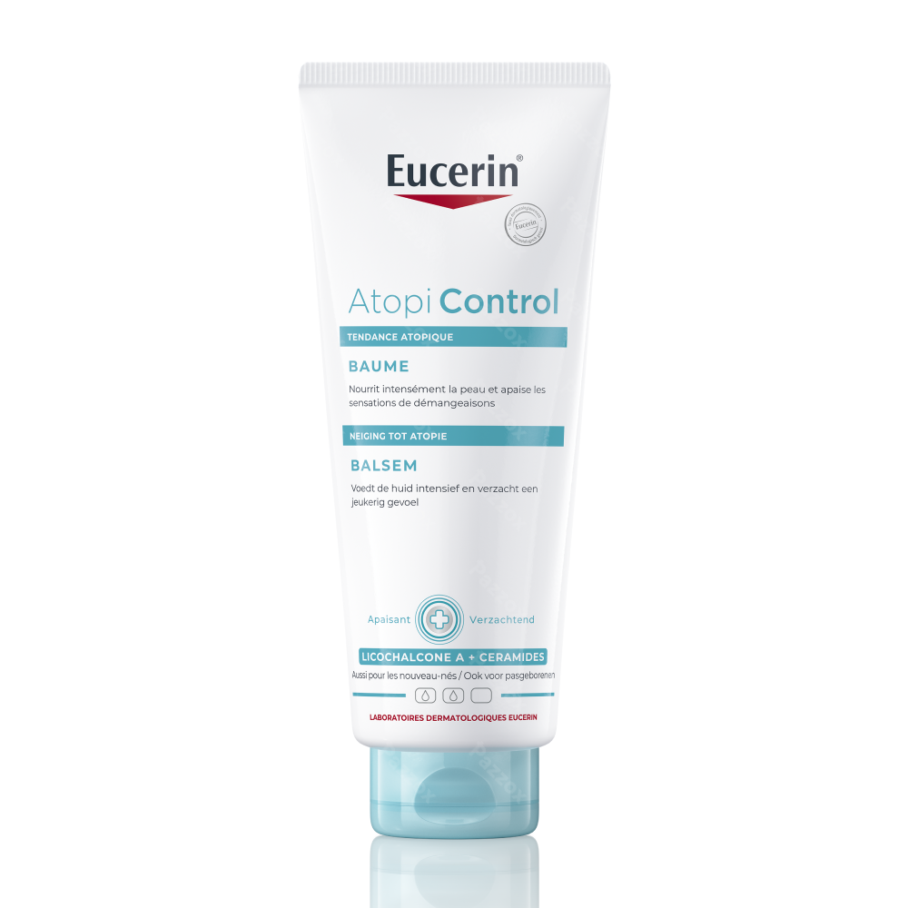 Eucerin AtopiControl Balsem Snel Absorberend Zeer Droge Huid met neiging tot Atopie Tube 400ml