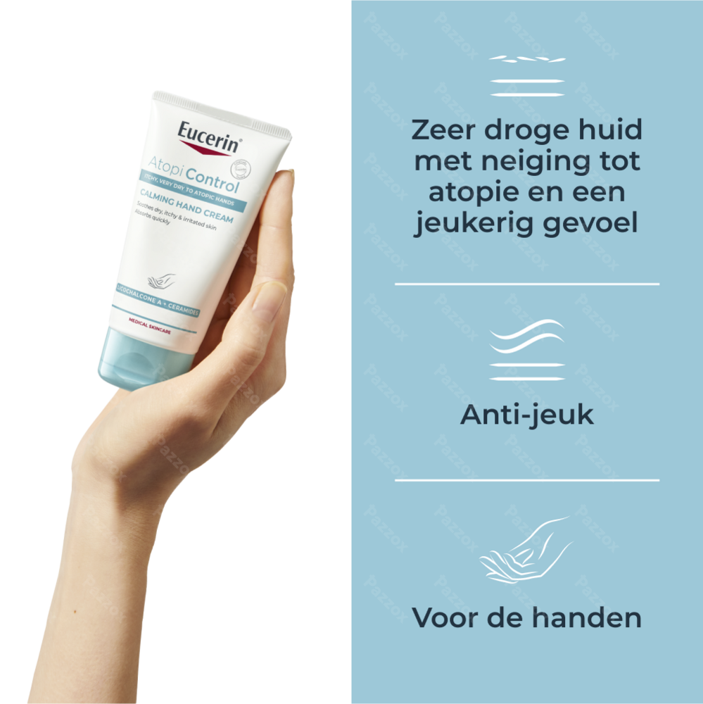 Eucerin AtopiControl Handcrème Droge Huid met neiging tot Atopie Tube 75ml