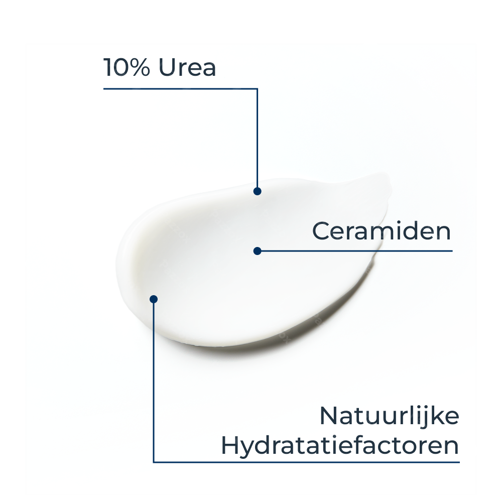 Eucerin UreaRepair 10% Urea Voetcrème Zeer Droge en Ruwe Huid Tube 100ml