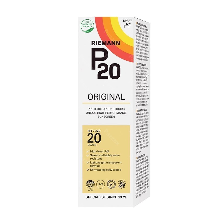 Riemann P20 Zonnespray SPF20 85ml