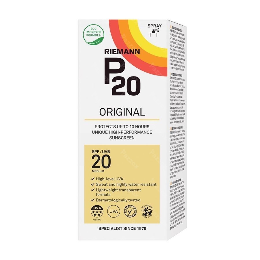 Riemann P20 Zonnespray SPF20 175ml