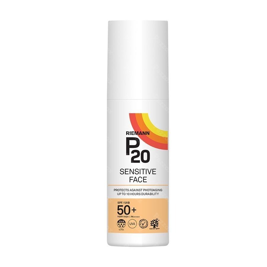 Riemann P20 Zonnecrème Sensitive Gezicht SPF50+ 50g