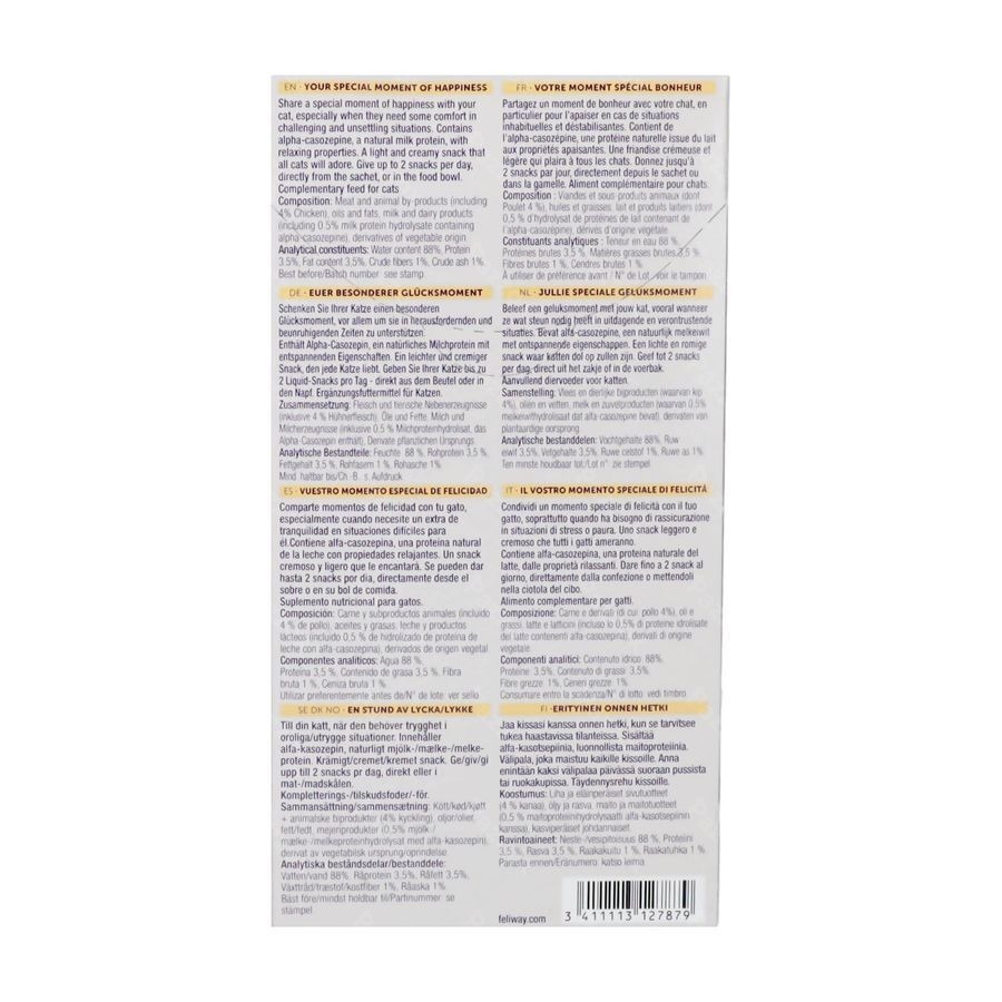 Feliway Happy Snack Kip 6x15g