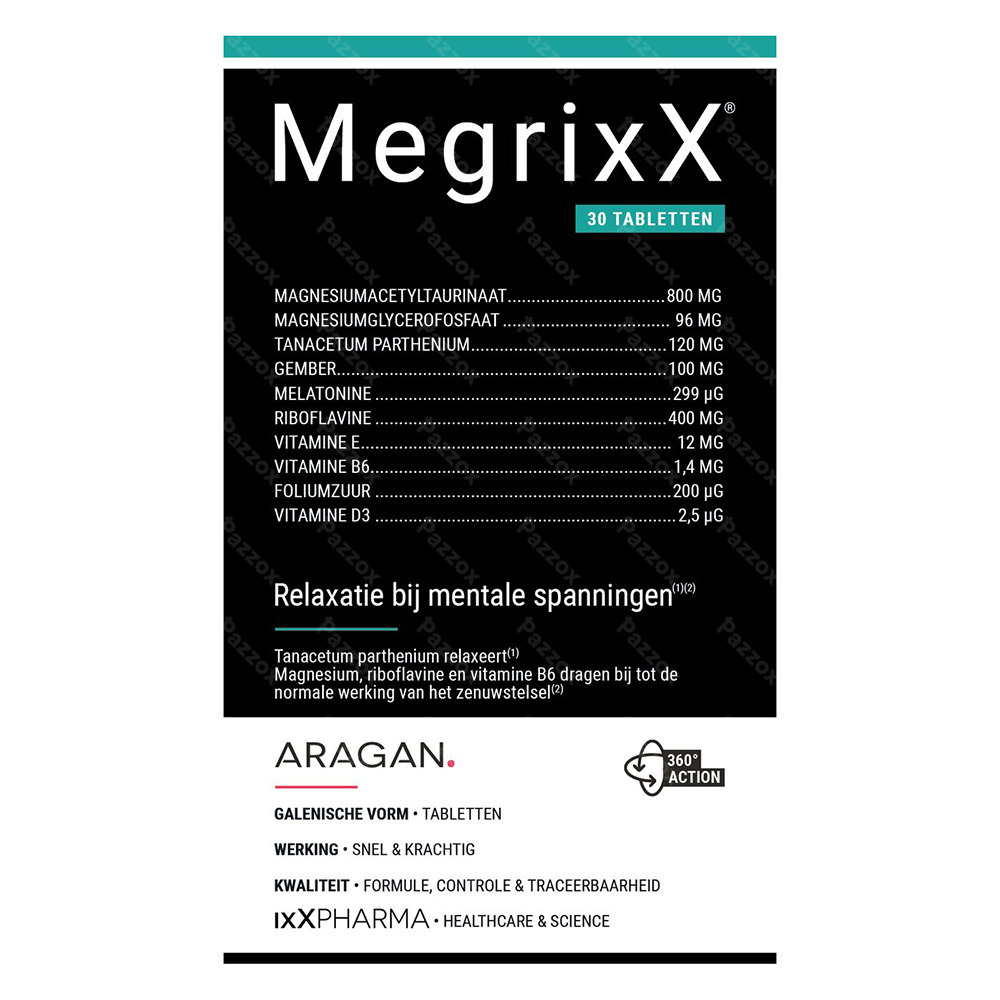 MegrixX 30 Tabletten