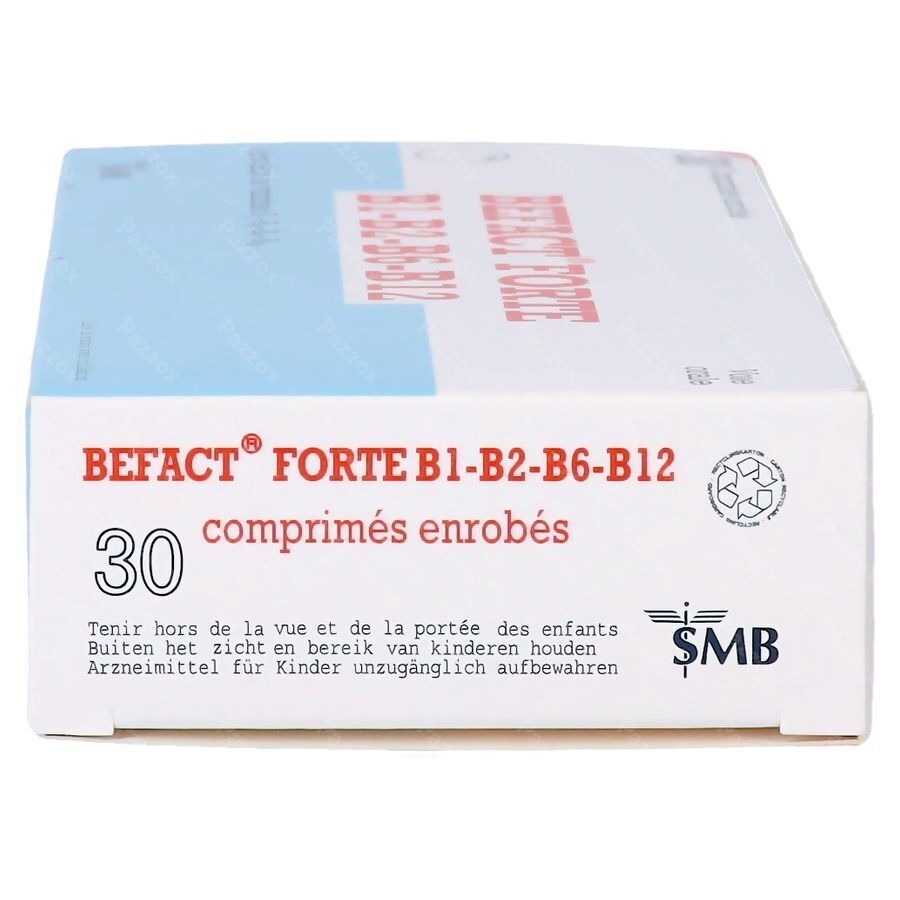 Befact Forte B1-b2-b6-b12 Omhulde Tabl 30