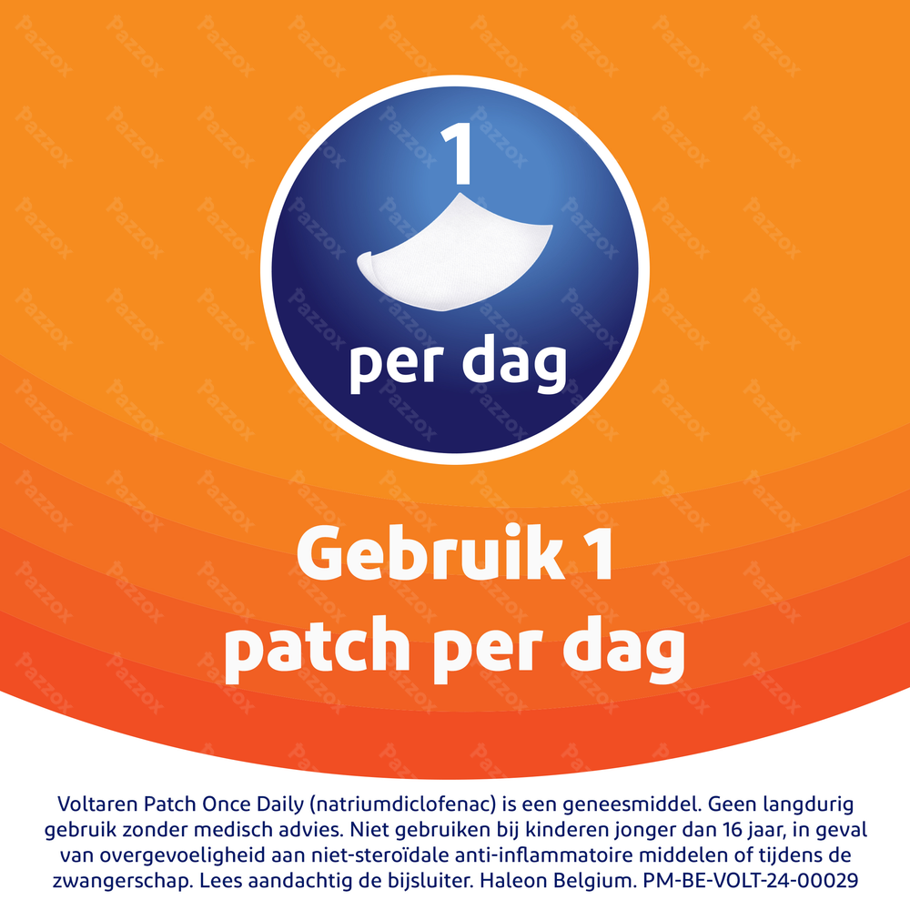 Voltaren Patch 140mg Once Daily 5 Pleister