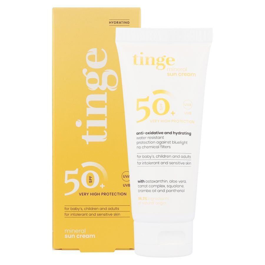 Tinge Minerale Zonnecrème SPF50+ 100ml