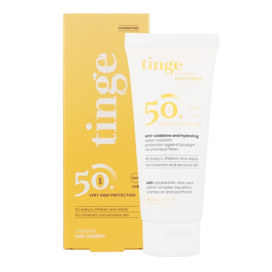 Tinge Minerale Zonnecrème SPF50+ 100ml