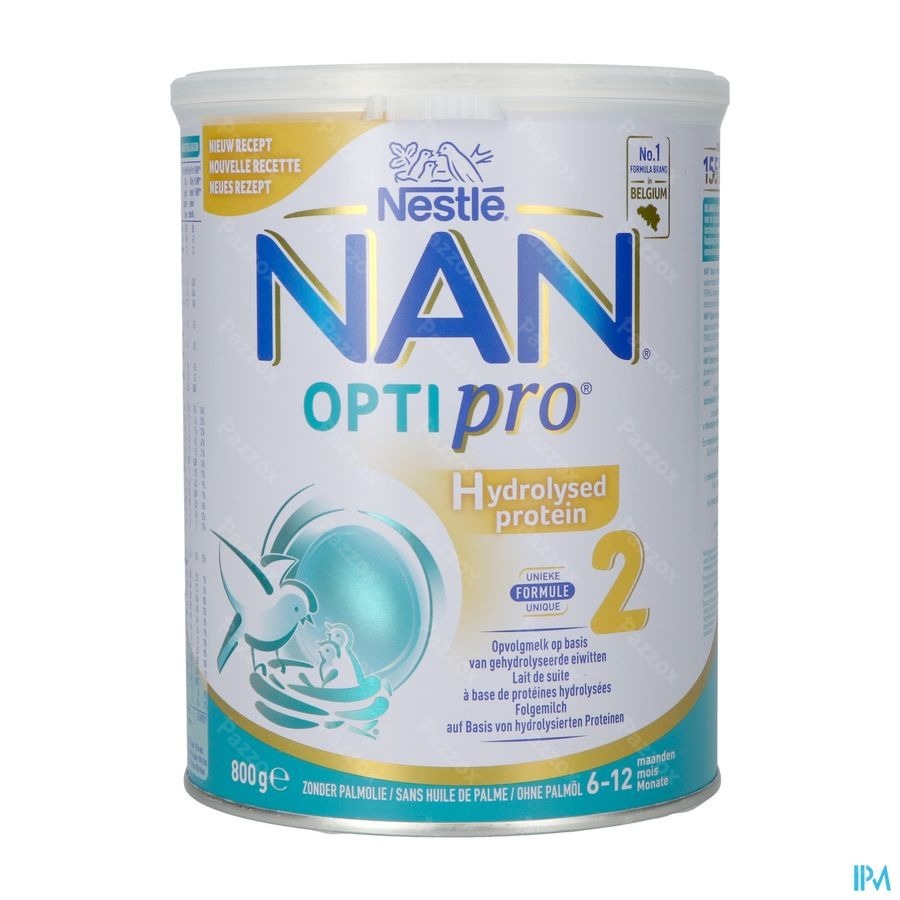 Nan Optipro Hydrolysed Protein 2 +6 Maanden 800g 