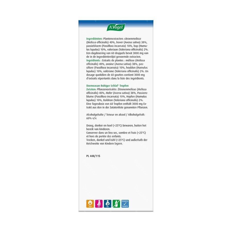A.Vogel Dormeasan Nachtrust Druppels 100ml