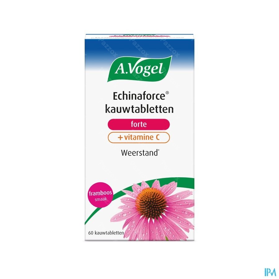 A.Vogel Echinaforce Kauwtabletten Forte+Vitamine C 60 Stuks