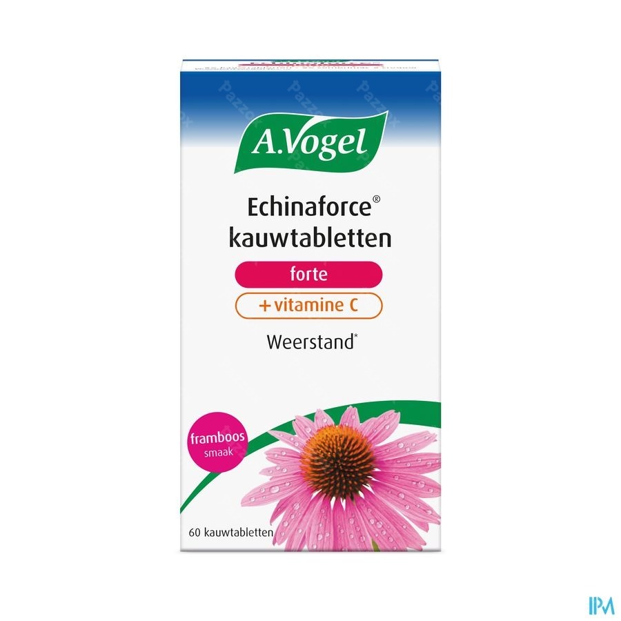 A.Vogel Echinaforce Kauwtabletten Forte+Vitamine C 60 Stuks