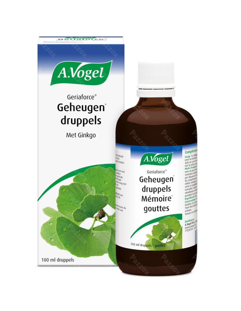 A.Vogel Geriaforce geheugen druppels 100 ml