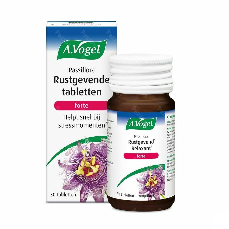 A.vogel Passiflora Rustgevende Tabl Forte 30