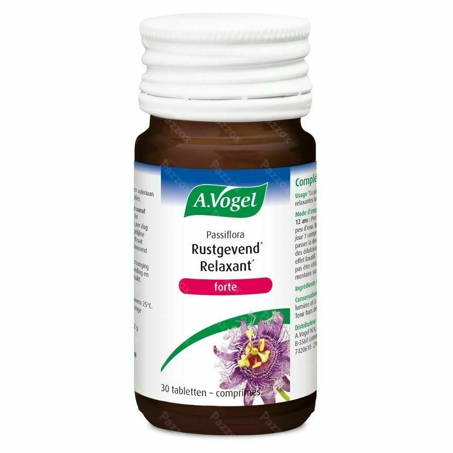 A.vogel Passiflora Rustgevende Tabl Forte 30