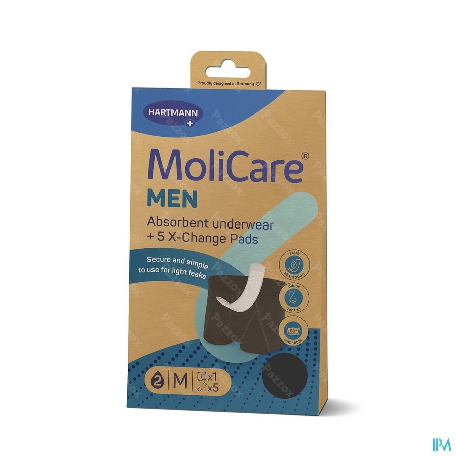 Molicare Absorberend Ondergoed +5 Pads Men M