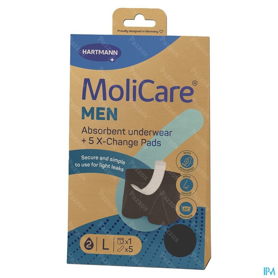Molicare Absorberend Ondergoed +5 Pads Men l