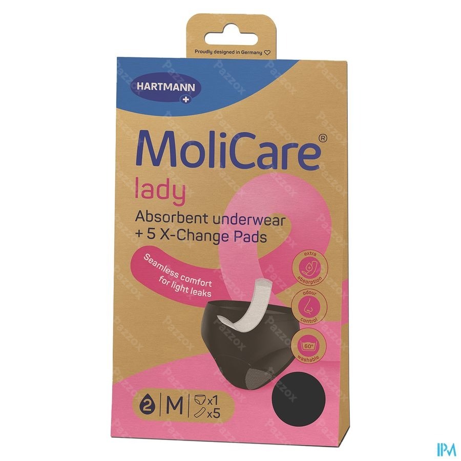 Molicare Absorberend Ondergoed +5 Pads Lady M