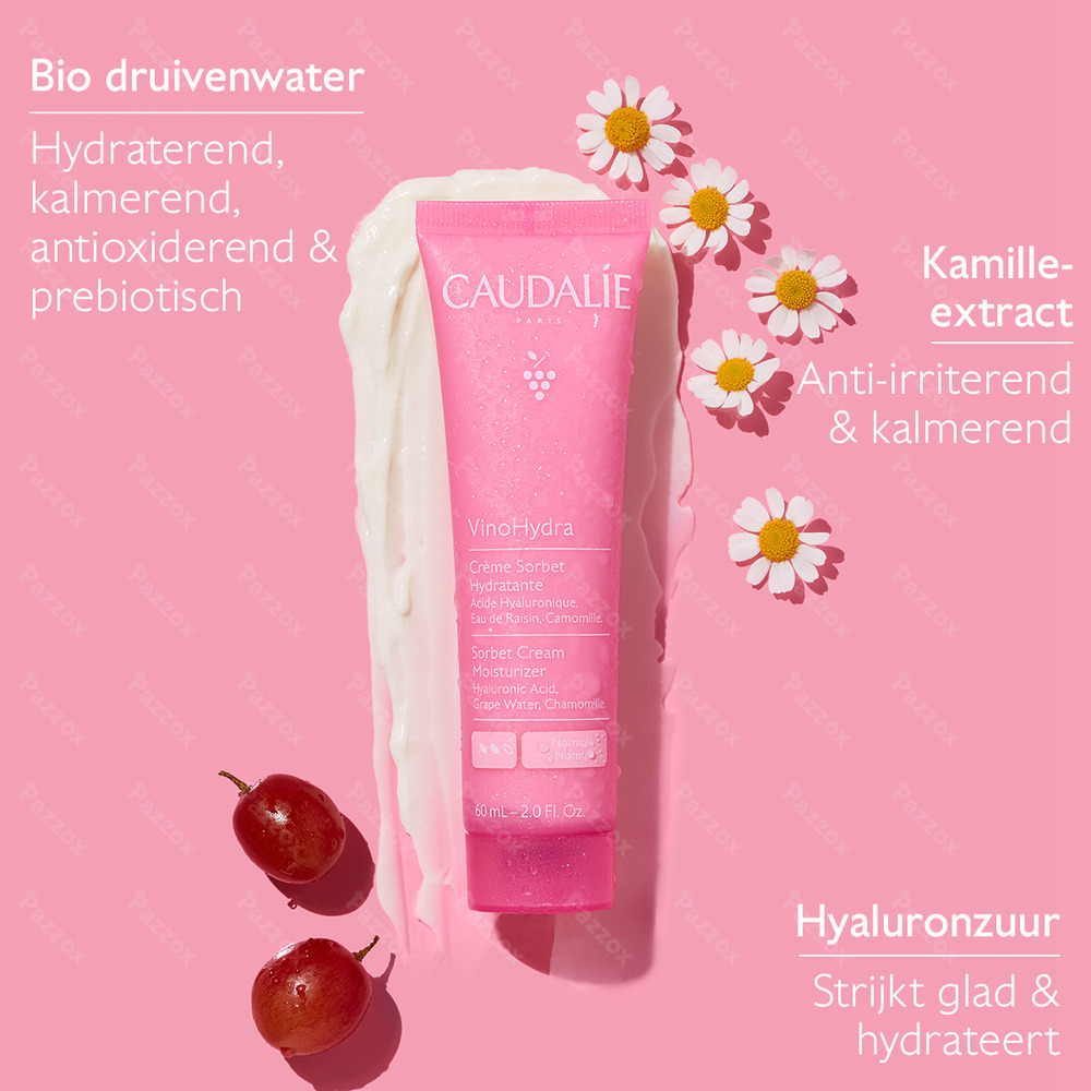 Caudalie VinoHydra Hydraterende Sorbet Crème 60ml