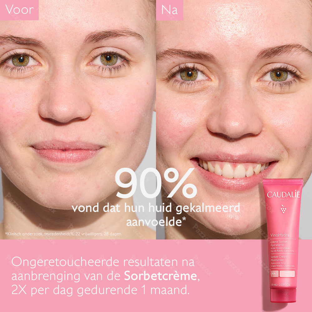 Caudalie VinoHydra Hydraterende Sorbet Crème 60ml