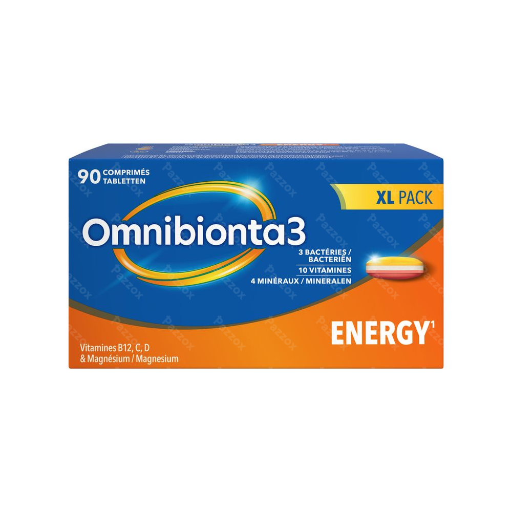 Omnibionta 3 Energy XL Pack 90 Tabletten