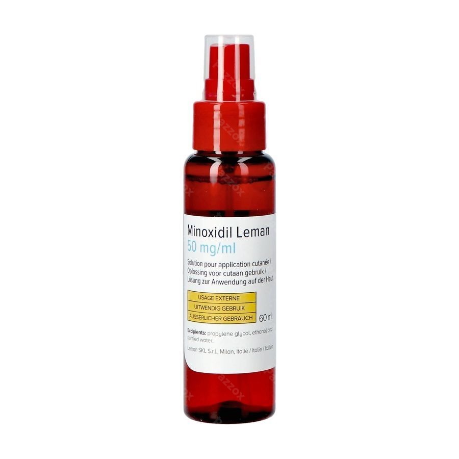 Minoxidil Leman 50mg/ml Opl Cutaan Gebruik 60ml