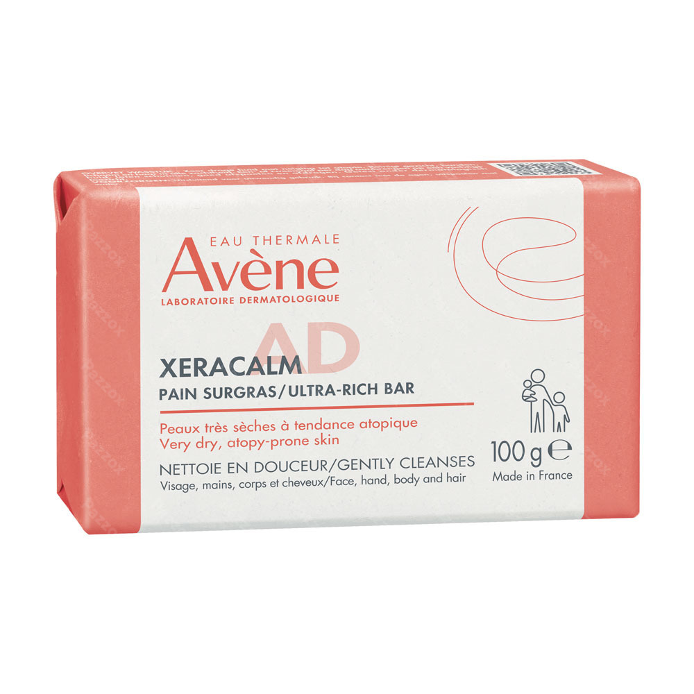 Avène XeraCalm A.D Reinigingsblokje, Droge huid met neiging tot atopie en jeuk 100g