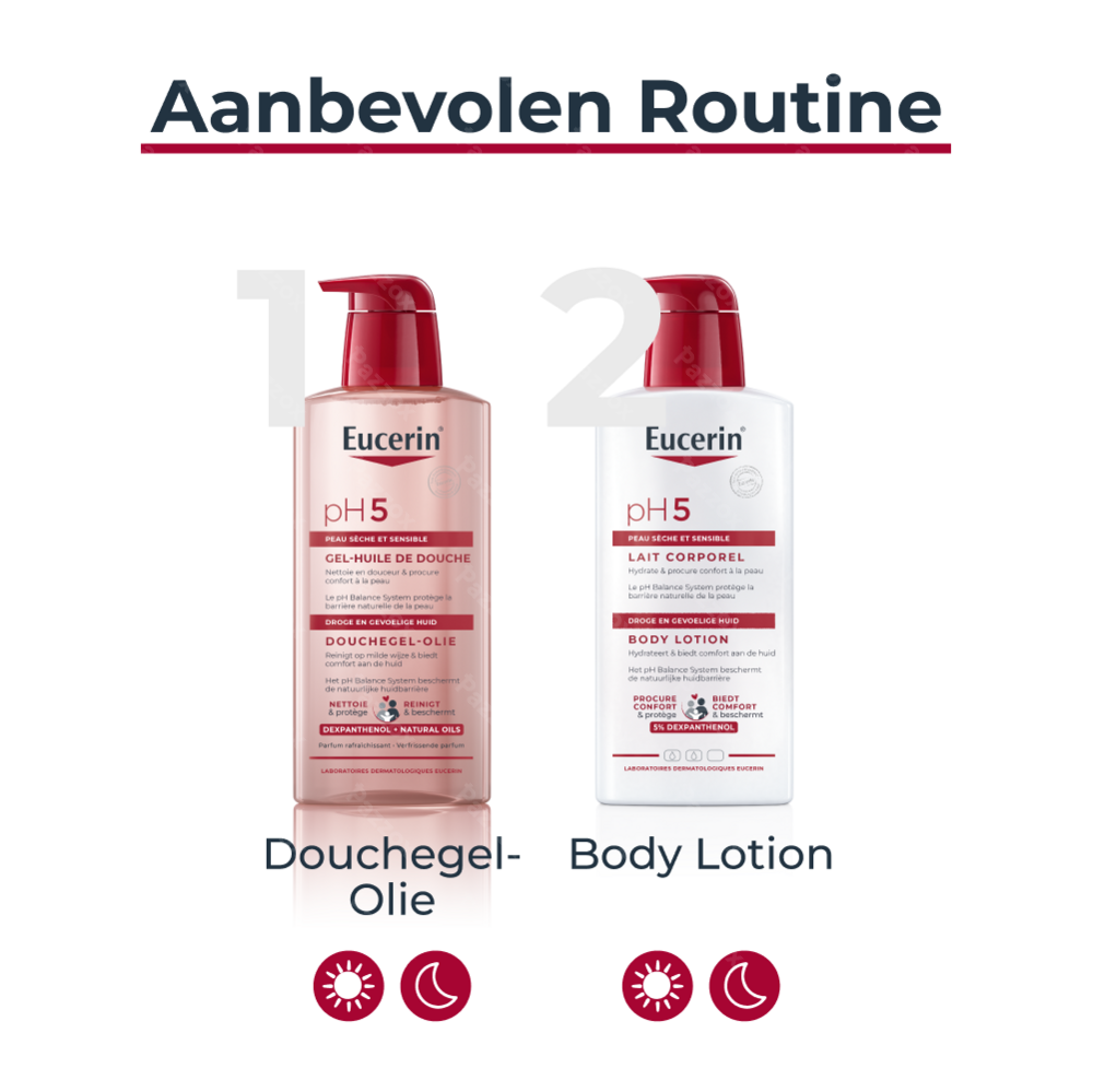 Eucerin pH5 Douchegel-Olie Droge en Gevoelige Huid 400ml
