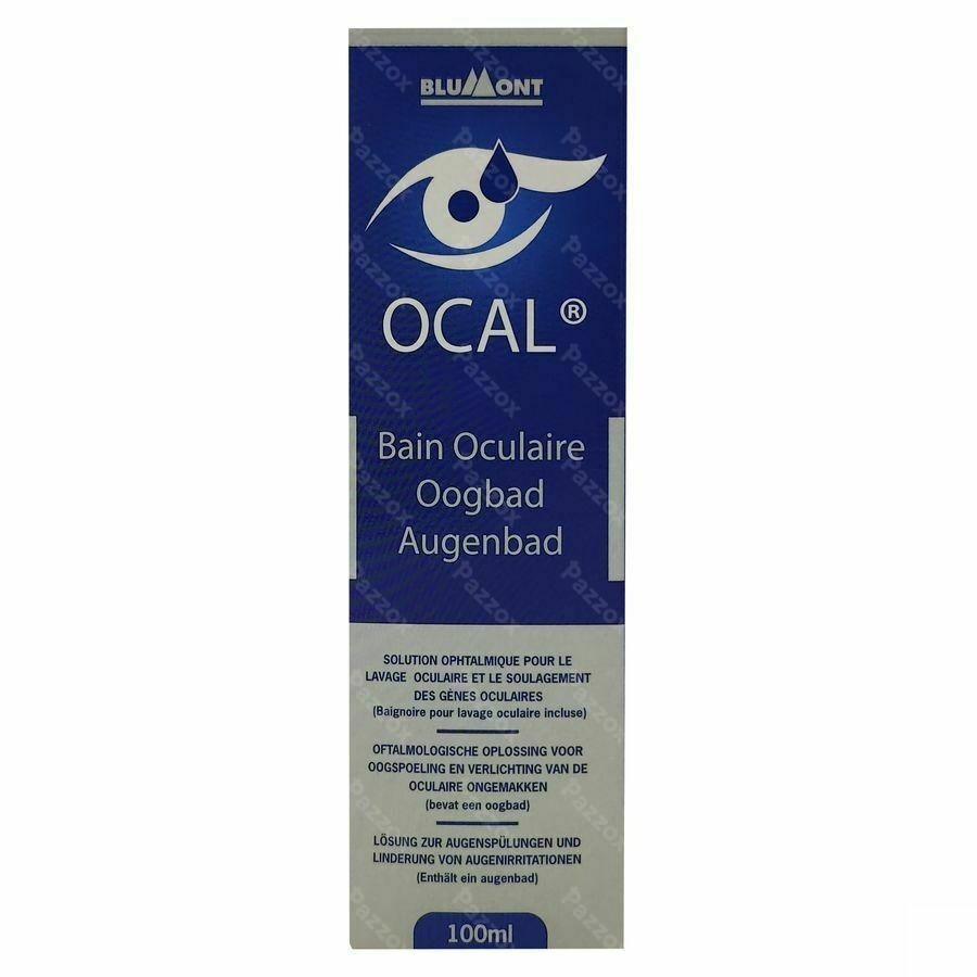 Ocal Oogbad hydratatie en Hygiëne 100ml