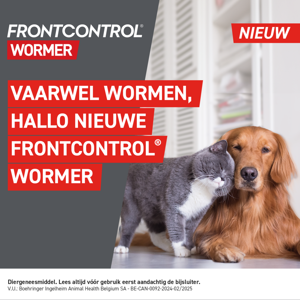 Frontcontrol Wormer Honden 2 Tabletten