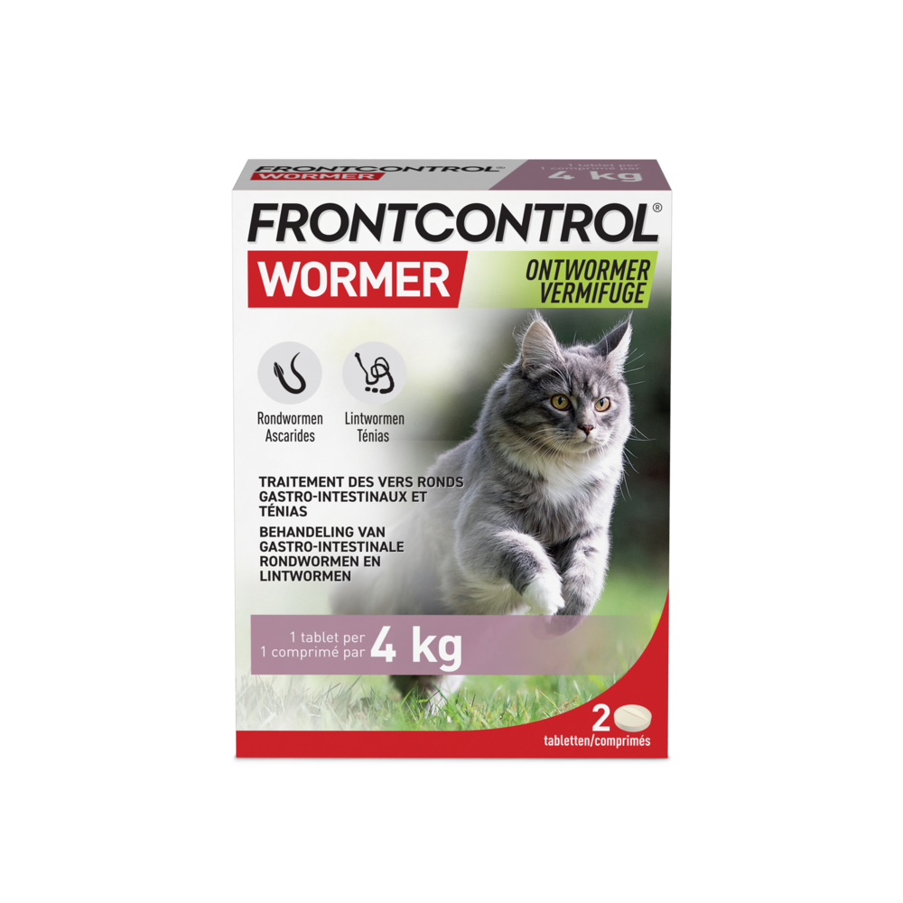 Frontcontrol Wormer Kat 2 Tabletten