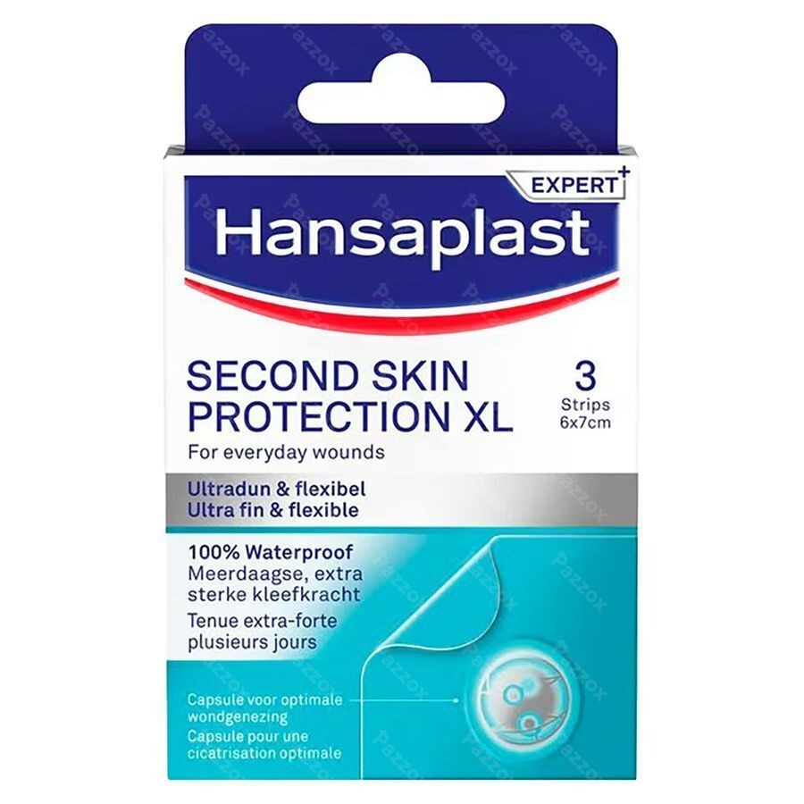 Hansaplast Second Skin Protection Xl 3 Strips