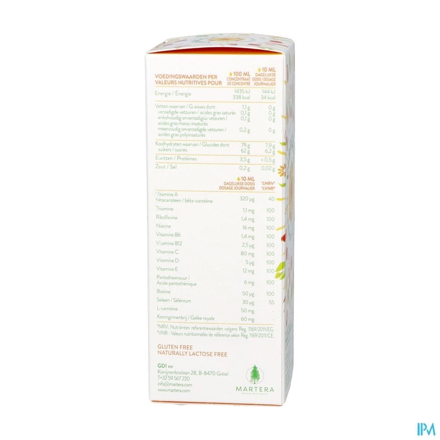 Vibracell Energy&vitality Plant.multiv.15x10ml Nf