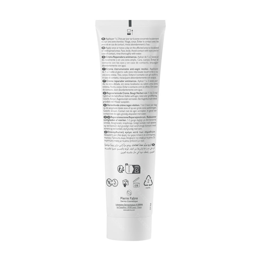 Aderma Epitheliale Creme SPF50+ Anti-vlekken 100ml