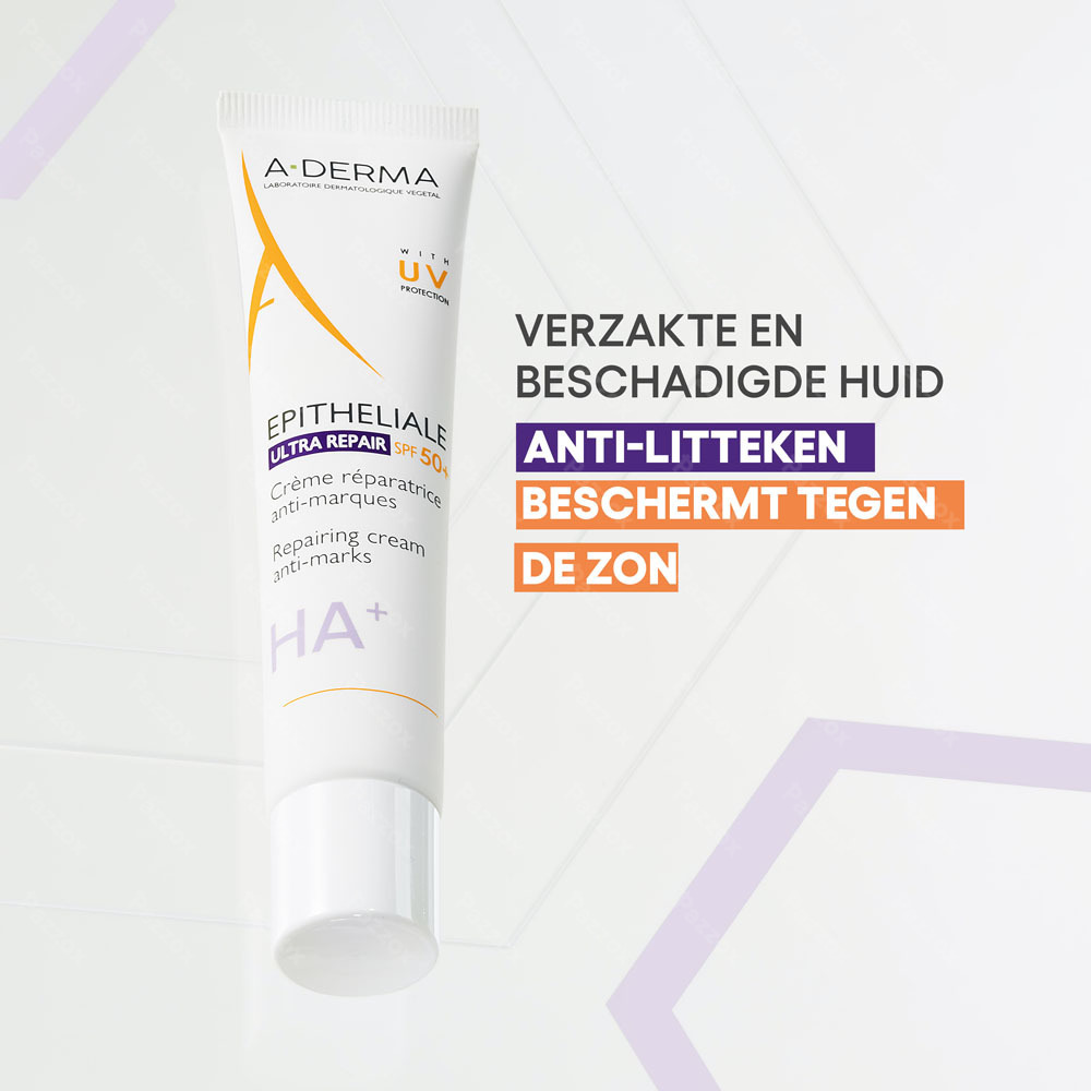 Aderma Epitheliale Creme SPF50+ Anti-vlekken 100ml