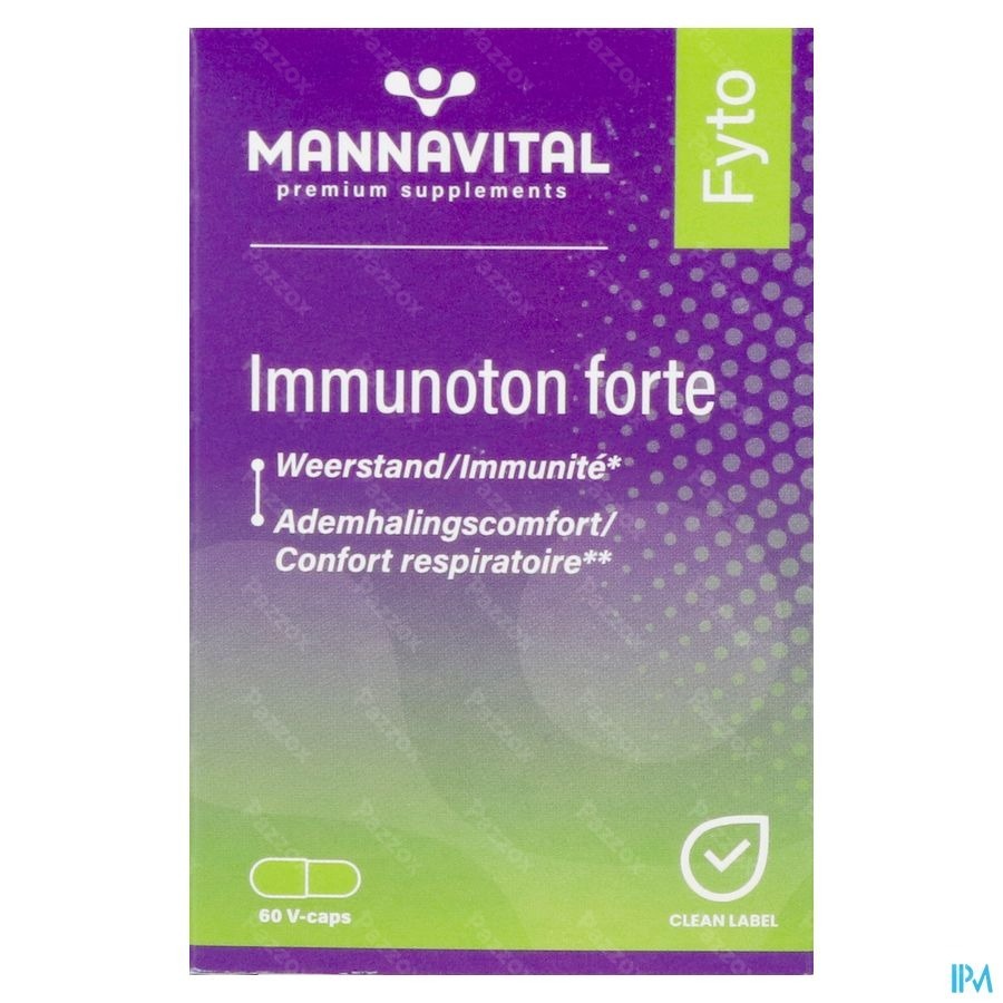 Mannavital Immunoton Forte V-caps 60