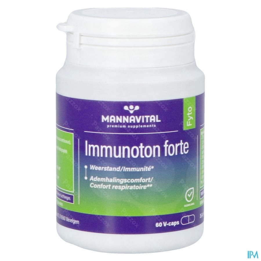 Mannavital Immunoton Forte V-caps 60