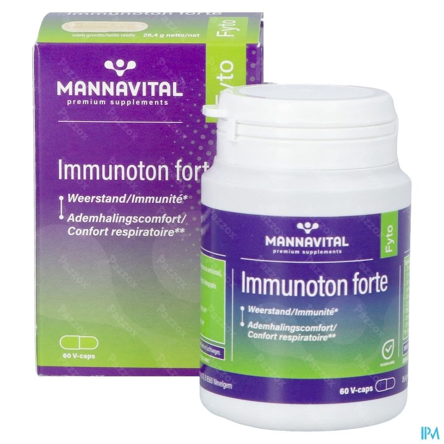 Mannavital Immunoton Forte V-caps 60