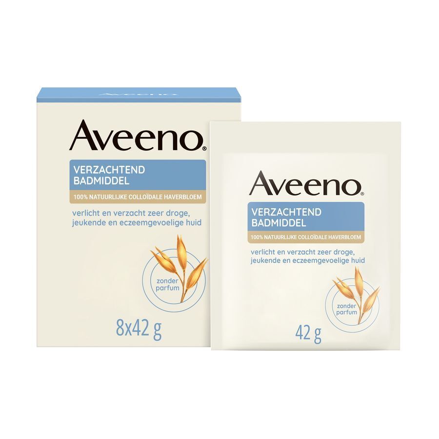 Aveeno Dermexa Verzachtend Badmiddel 8x42g afbeelding