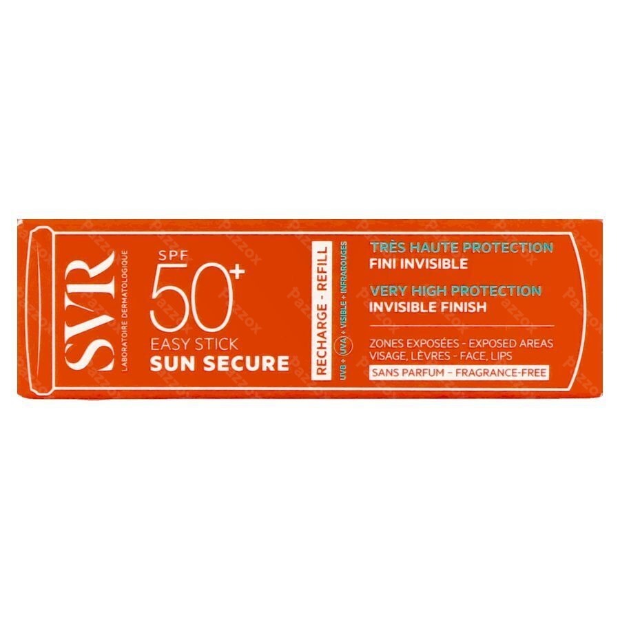 Svr Sun Secure Easy Stick Spf50+ Refill 10g
