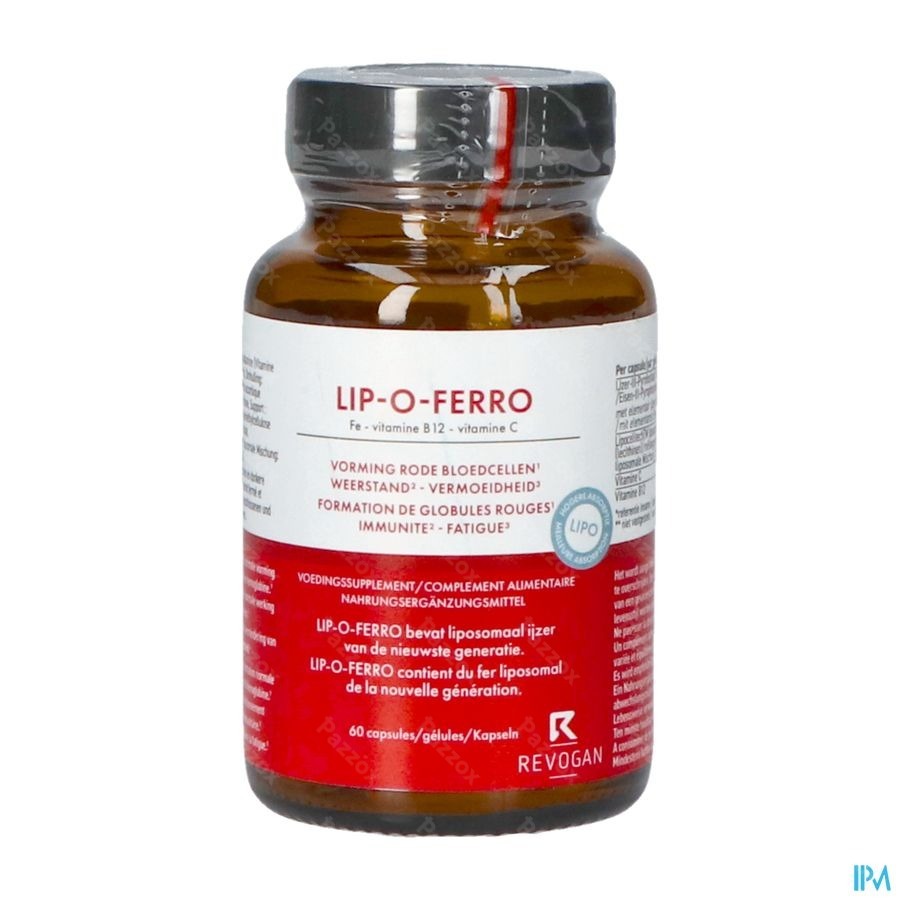 Revogan Lip-O-Ferro 60 Capsules